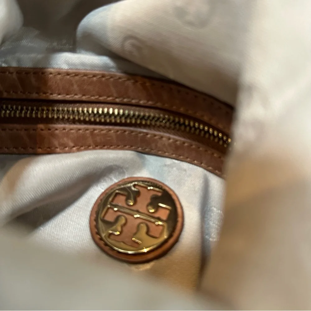 TORY BURCH Purse Bag Louisa Leather Messenger Crossbody - Picture 9 of 9